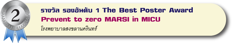 รางวัล รองอันดับ 1 The Best Poster Award